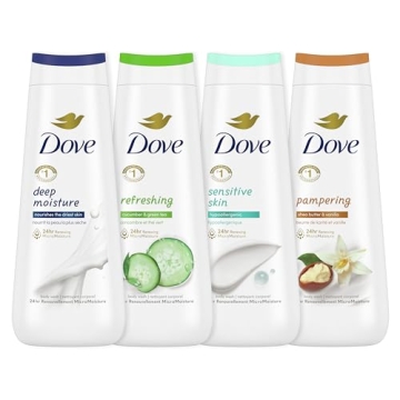 Dove Body Wash Collection for Nourishing Skin 4 Count
