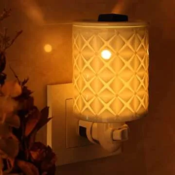 STAR MOON Plug in Fragrance Wax Warmer for Scented Wax, Fragrance Warmer Wax Melter for Home Décor ...