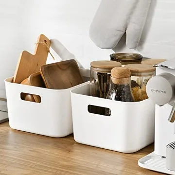 Versatile ZOAJU Plastic Basket Set for Home Organization