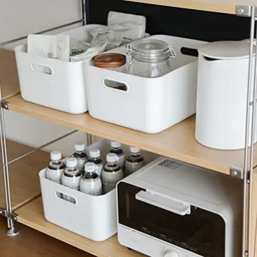 Versatile ZOAJU Plastic Basket Set for Home Organization