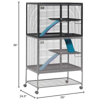 MidWest Homes for Pets 183 Ferret Nation Add-On Unit, 1-Year Manufacturer Warranty