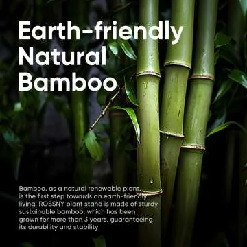 ROSSNY Tall Indoor Plant Stand for Stylish Display