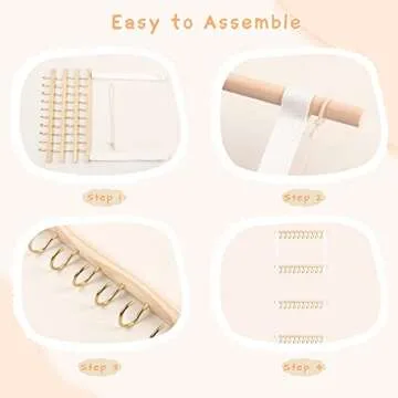 Stylish POVETIRE Headband Organizer for Girls' Accessories