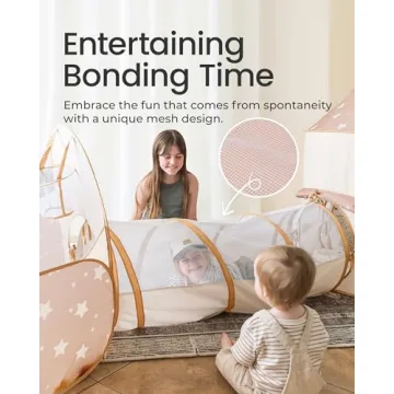 Tiny Land Play Tunnel and Ball Pit for Kids - 5 Piece Set