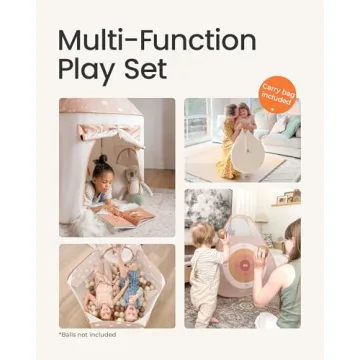 Tiny Land Play Tunnel and Ball Pit for Kids - 5 Piece Set