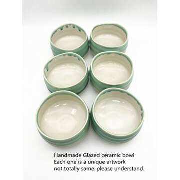 CHAQI Matcha Accessories Kit Include 5 items-100 Prongs Bamboo Whisk Chasen,Bamboo Scoop,Stainless Steel Tea Sifter and Ceramic Matcha Bowl & Whisk Holder (Cyan)