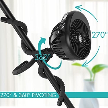 COMLIFE Misting Stroller Fan for Outdoors and More