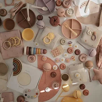 mushie Silicone Suction Plate | Stylish and Safe for Kids