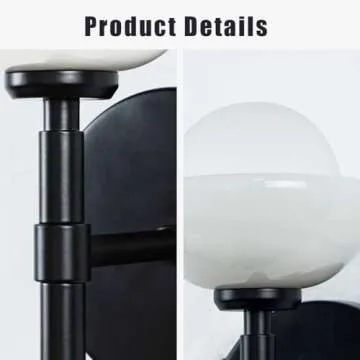 Modern Matte Black Alabaster Hand-Carved Wall Sconce