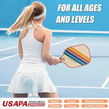 USAPA Approved Pickleball Paddles Set for Top Performance