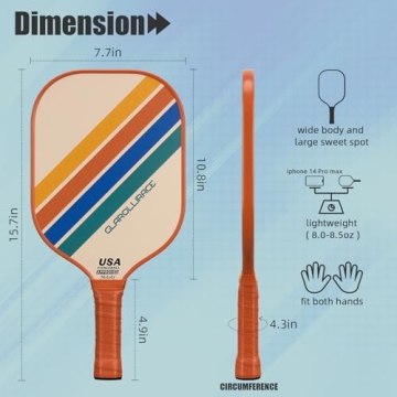 USAPA Approved Pickleball Paddles Set for Top Performance