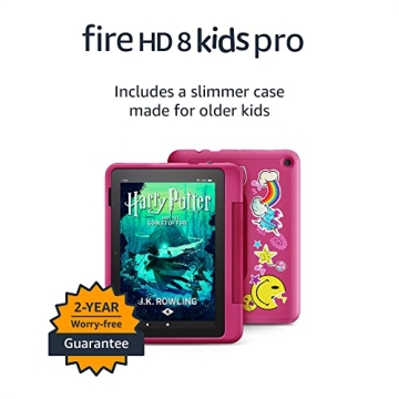 Amazon Fire HD 8 Kids Pro Tablet - 8-inch, 13-hour Battery Life