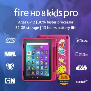 Amazon Fire HD 8 Kids Pro Tablet - 8-inch, 13-hour Battery Life