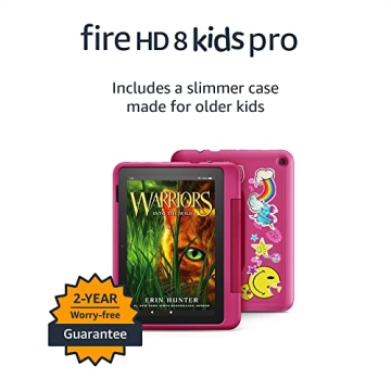 Amazon Fire HD 8 Kids Pro Tablet - 8-inch, 13-hour Battery Life