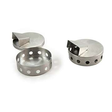 Steven Raichlen Best of Barbecue Stainless Steel Steven Raichlen Signature Series SR8180 Smoking Puc...