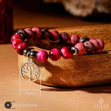 Handmade Triple Protection Crystal Bracelet for Positive Energy