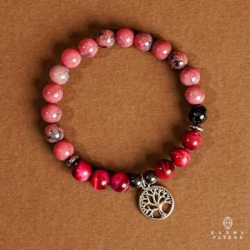 Handmade Triple Protection Crystal Bracelet for Positive Energy