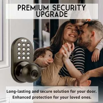 MiLocks TKK-02AQ Keyless Entry Electronic Door Lock