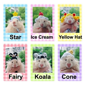 Adorable Adjustable Hats for Small Animals and Pets