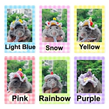 Adorable Adjustable Hats for Small Animals and Pets