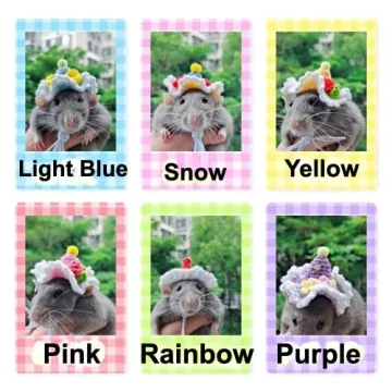 Adorable Adjustable Hats for Small Animals and Pets