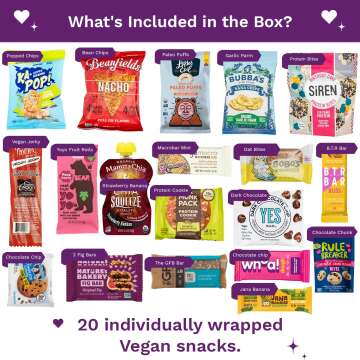 Vegan Snack Care Package for Healthy Eating