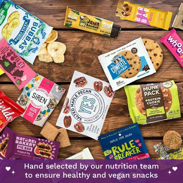 Vegan Snack Care Package for Healthy Eating