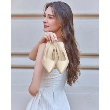 gihubafuil Women's Low Kitten Heel Pumps - Chic Comfort Shoes