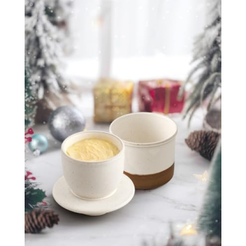 XELA Ceramic Butter Crock for Fresh, Spreadable Butter