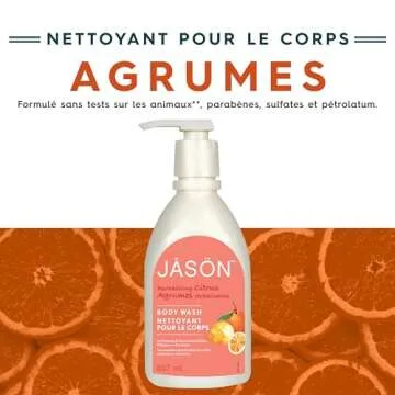 JASON Body Wash, Citrus, 30 Fl Oz