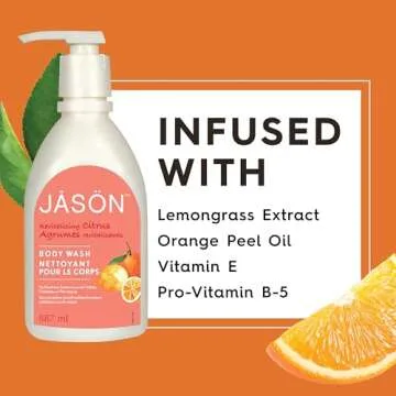 JASON Body Wash, Citrus, 30 Fl Oz