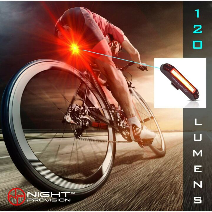 Rechargeable LINE-120 LED Bike Light Set