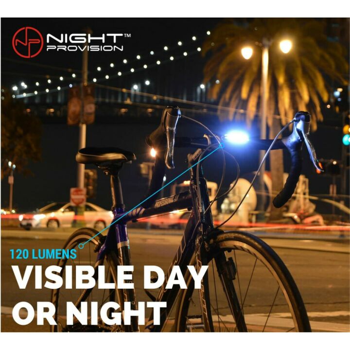 Rechargeable LINE-120 LED Bike Light Set