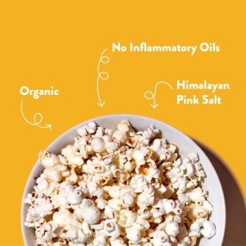 Organic Himalayan Gold Popcorn Healthy Snack No Vegetable Oil