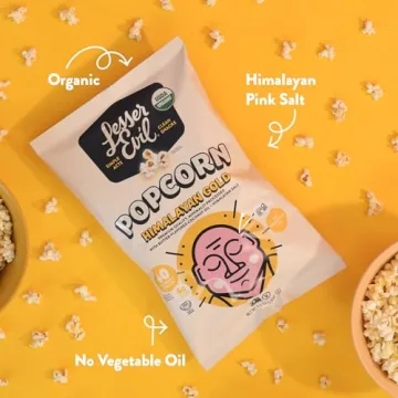 Organic Himalayan Gold Popcorn Healthy Snack No Vegetable Oil