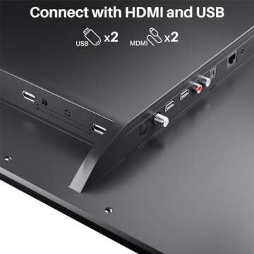 SYLVOX 32" Smart RV TV with DVD, Android, 1080P FHD