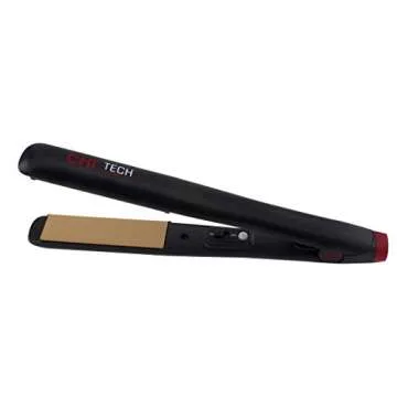 CHI Tech 3/4" Travel Ceramic Hairstyling Iron for On-the-go Styling.