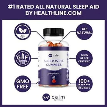 Calm by Wellness Sleep Well Gummies, Extra Strength 30 Count