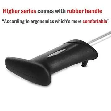 GIYO Handheld High Pressure Shock Pump (300 PSI Max), Silver for Fork & Rear Suspension, Lever Lock on Nozzle No Air Loss