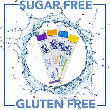 Wyler's Light Singles To Go Powder Packets, Water Drink Mix, Half Iced Tea/Half Lemonade, 96 Single Servings (Pack of 12)