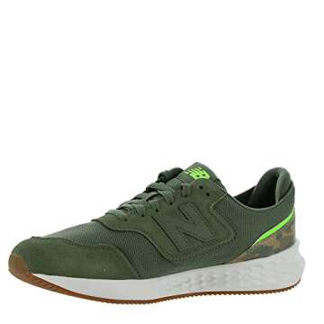 New Balance Women's Fresh Foam X-70 V1 Sneaker, Norway Spruce/Energy Lime/White, 5