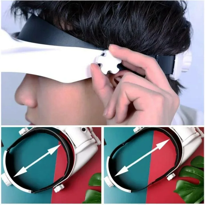 Hands-Free Lighted Head Magnifier for Crafts & Repairs