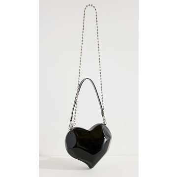 Stylish SIMONMILLER Women's Molded Heart Bag in Black