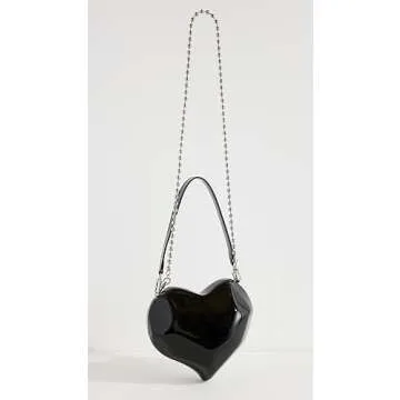 Stylish SIMONMILLER Women's Molded Heart Bag in Black