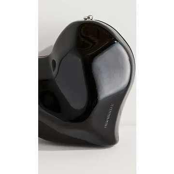 Stylish SIMONMILLER Women's Molded Heart Bag in Black