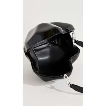 Stylish SIMONMILLER Women's Molded Heart Bag in Black