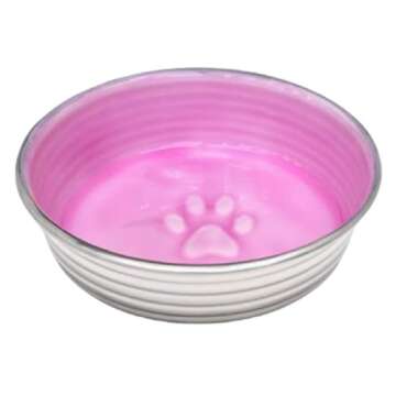 Loving Pets Le BOL Stylish Dog Food Water Bowl - Non-Slip, Durable & Elegant