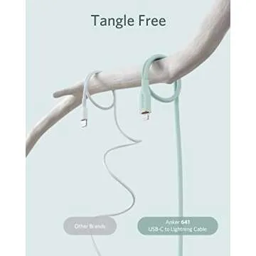 Anker USB-C to Lightning Cable for Fast Charging (Mint Green)