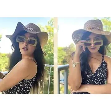 Stylish Sun Hat and Jewelry Bundle for Women