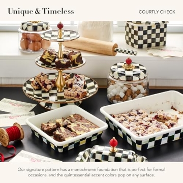 MacKenzie-Childs Enamel Baking Pan - Perfect Kitchen Essential